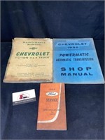 Chevrolet and ford manuals