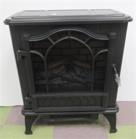 Mainstays Portable Electric Fireplace Heater.