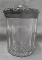 Victorian tobacco container. Measures: 5 1/2 "