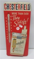 Advertising Chesterfield cigarette thermometer.