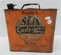 Reefer's smooth spray, patent 1931. Note: Has