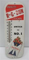 Advertising Dun thermometer. Measures: 16" H x 6"