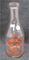 Iron River, MI creamery bottle.