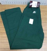 Russell athletic large youth green jogging pants
