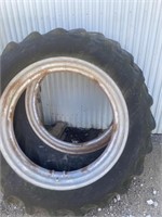 H or M Farmall tractors tires and rims