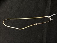 12K Gold 14 Inch Necklace