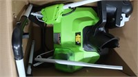NIB Greenworkds Battery Operated Snow Thrower 40