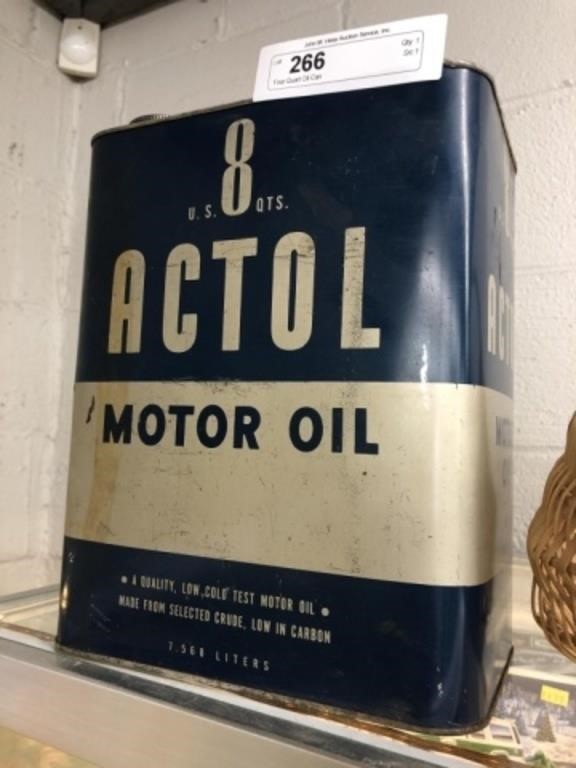 4 Quart Oil Can