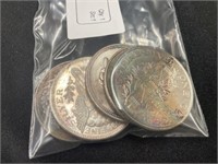 (5) Troy Ounce Silver Rounds