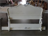 Painted White Double Bed