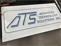 Single Sided Steel Sign