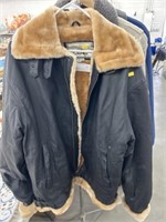 Size Medium Leather Coat