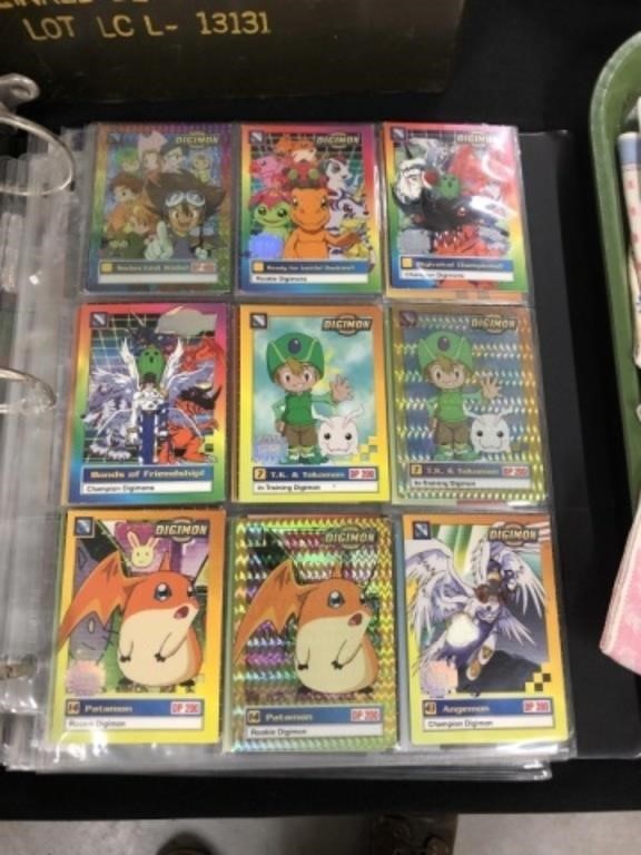 Digimon Trading Cards in Album