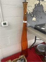 Large Unsigned Art Glass Bottle