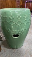 Porcelain garden seat /plant stand 18’’ high