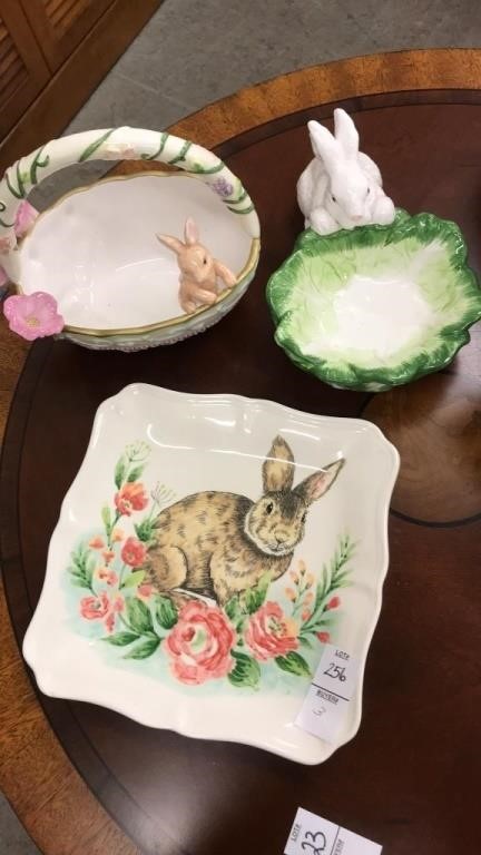 3 Easter porcelain