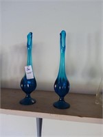 11 in vases looks like viking glass ??? Nice