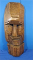 Handcarved Polynesian Wooden Mask