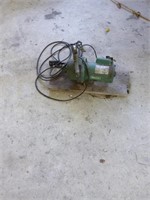 Myers Electric motor on porch