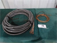 Wire & Copper Tubing As Is