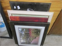 Large group of pictures, large frames