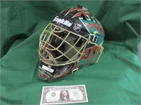 Full size Minnesota wild hockey goalie mask
