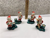 Vintage Japan Christmas Candle Holders