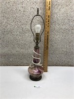 Swirl Base Lamp