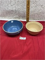 Blue Stoneware Bowl & Adair Bowl Bruce Supply
