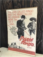 Vintage "A Pistol for Ringo"  movie poster