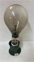 Very large light bulb in porcelain and