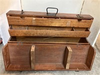 Vintage carpenter’s tool box