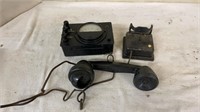 Antique Edwards telephone part &