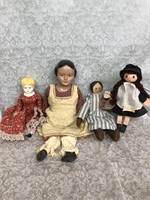 Vintage style doll lot