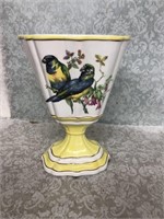 Bird themed Italy vase