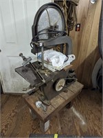 old cast iron bandsaw