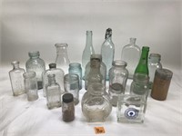 Lot of Various Style Vintage Bottles