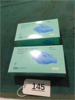 2 Boxes of Nitrile Exam Gloves