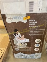 Baby Diego bath & changer combo (spot)