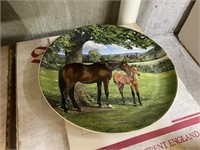 HORSE COLLECTOR PLATE