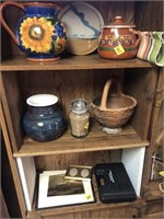 Pottery & picture frames