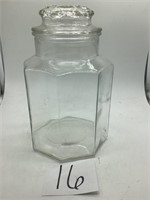 Glass Candy Jar