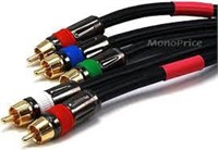 Monoprice 40-feet 18AWG 5-RCA components Coaxial