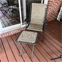 Lawn Chair and Table