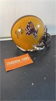 Arizona State Autographed Helmet