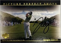 Sergio Garcia Signed Card with COA