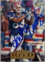 Bills Andre Reed Signed Card with COA