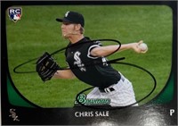Sox Chris Sale Signed Card with COA