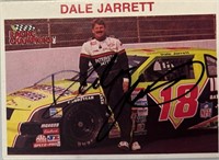 Racer Dale Jarrett Signed Card with COA