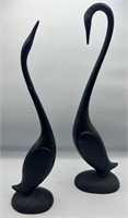 Flawed Arnels Crane Heron Stork Figure Ceramic